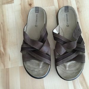 Men’s Brown Merrell Sandals